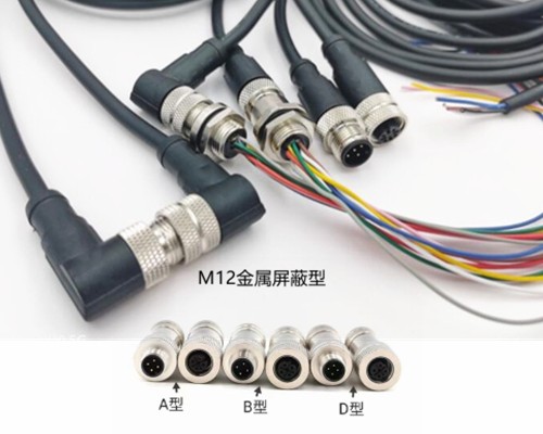 带线M12连接器插座解析 带线M12连接器插座解析